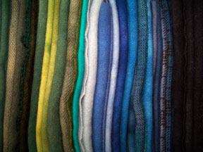 hand dyed wool