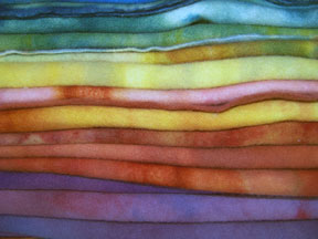 hand dyed wool